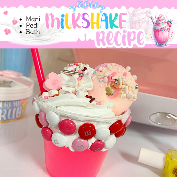 Valentine Milkshake Spa Recipe - Cupid's Kiss