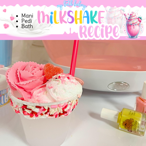 Valentine Milkshake Spa Recipe - Love You More