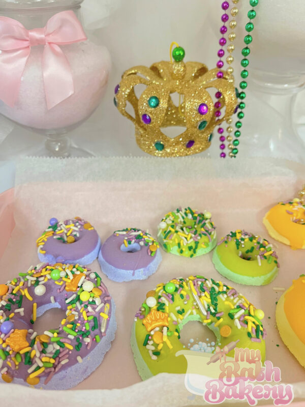 Mardi Gras Doughnut Mani/Pedi Bombs! - Image 6