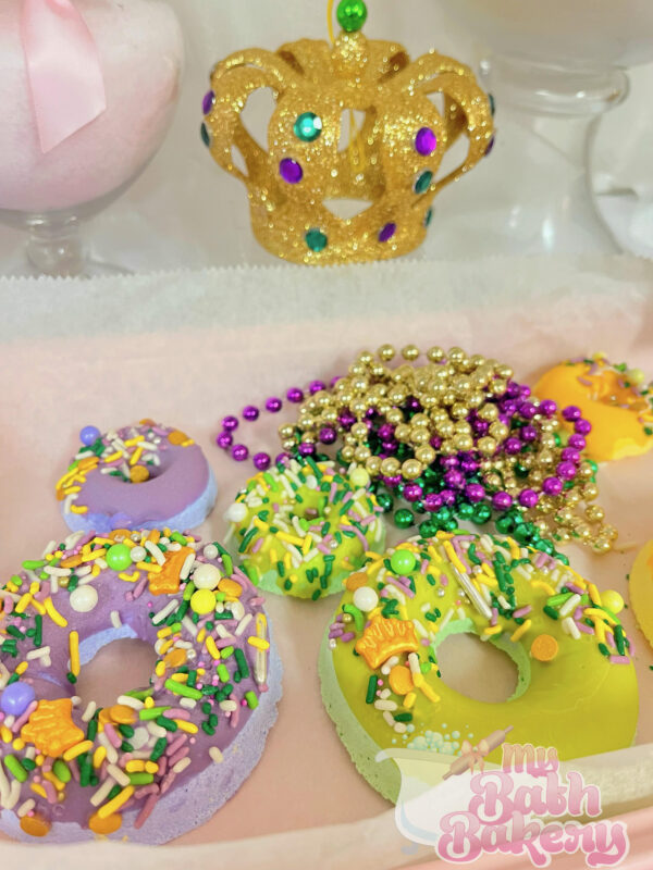 Mardi Gras Doughnut Mani/Pedi Bombs! - Image 5