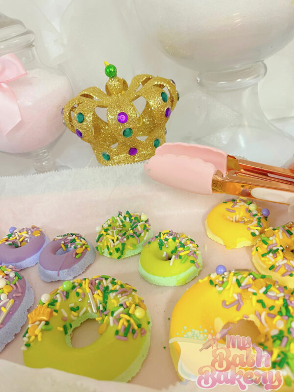 Mardi Gras Doughnut Mani/Pedi Bombs! - Image 4